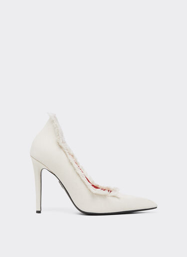 帆布宫廷鞋 Ferrari 帆布宫廷鞋 Avorio 51027f