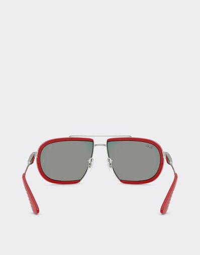 Ferrari Ray-Ban for Scuderia Ferrari 499P Hypercar Limited Edition Silver LA0JCf