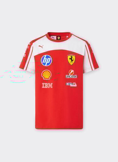 Ferrari Replica 2026 Puma for Scuderia Ferrari HP children's T-shirt Red LA0H6fK