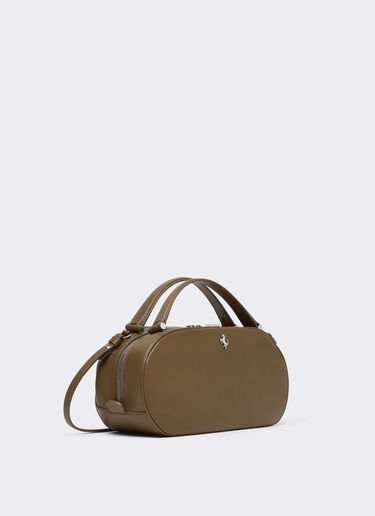 La Ferrari Dino 迷你皮革保龄球包 Ferrari La Ferrari Dino 迷你皮革保龄球包 Khaki Green 50579f