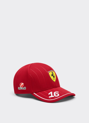 Ferrari Puma 与 Scuderia Ferrari HP 合作款2025 Leclerc 青少年棒球帽 樱桃色 LA00XfK