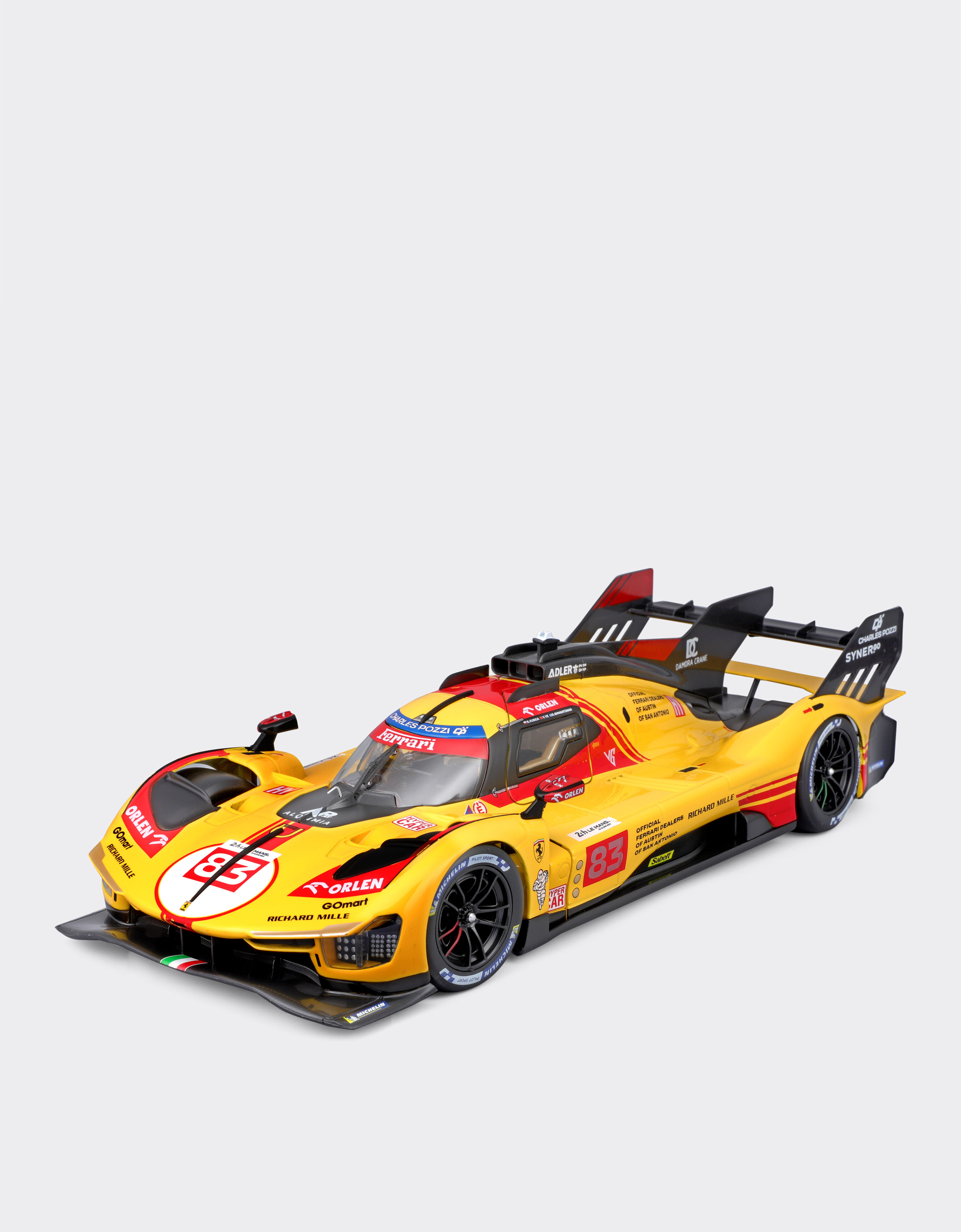 1:18 scale Ferrari 499P LMH #83 model Ferrari 1:18 scale Ferrari 499P LMH #83 model Giallo LO0R1339EXT0001f