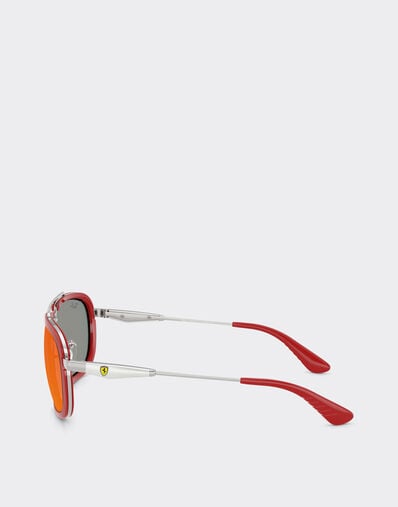 Ferrari Ray-Ban for Scuderia Ferrari 499P Hypercar Limited Edition Silver LA0JCf
