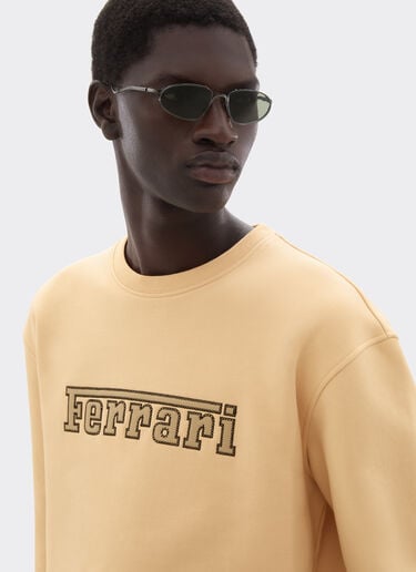 Ferrari 法拉利拼饰棉质卫衣 Jute 50834f