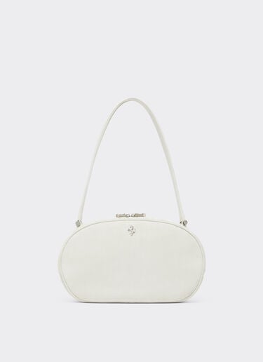 Ferrari La Ferrari Dino 柔软款托特包，麂皮与皮革材质 Avorio 51174f