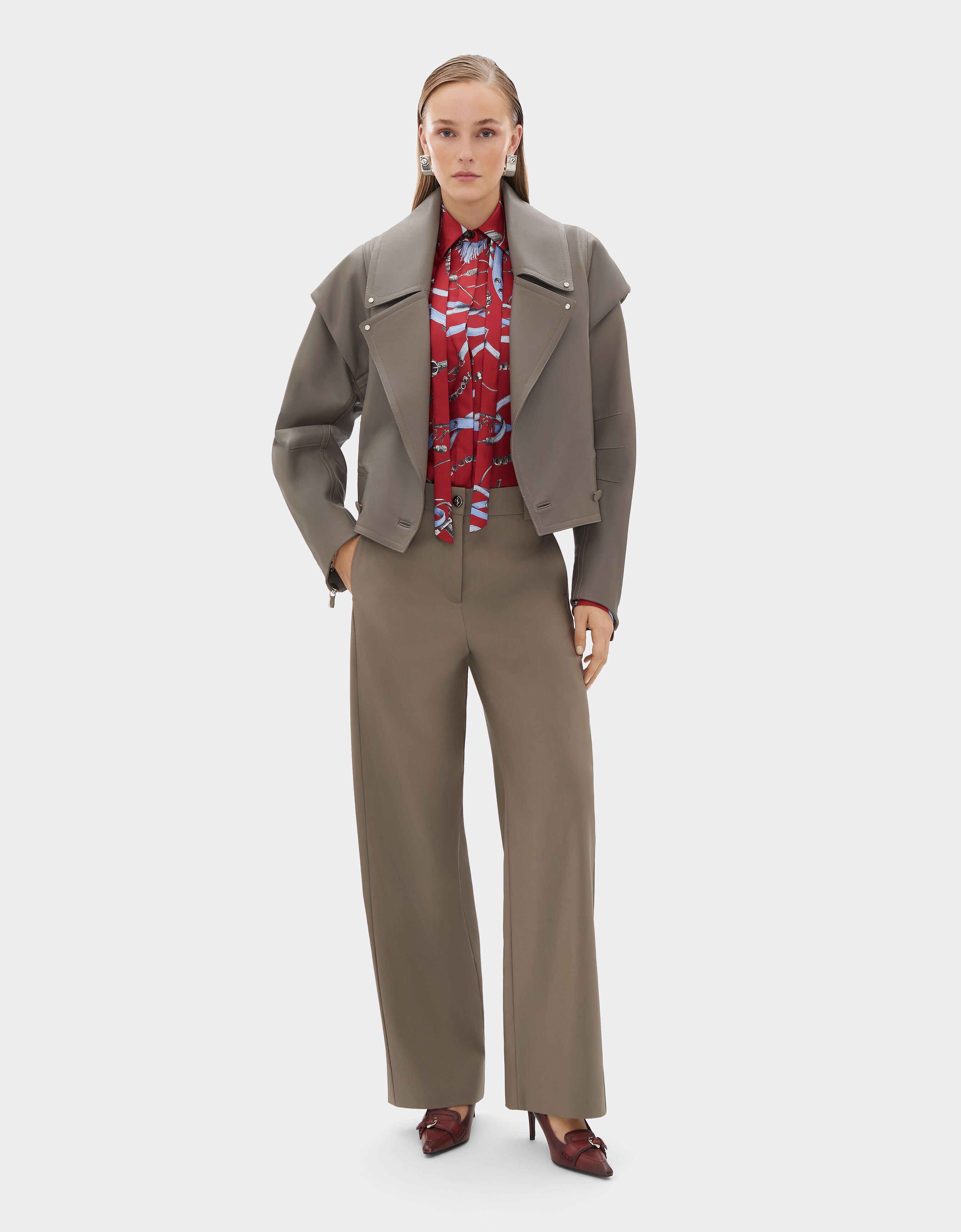 Ferrari 涂层纳帕皮革外套 Clay 50077f