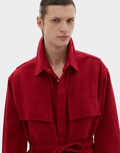 Ferrari 丹宁夹克 Maison Red 50093f