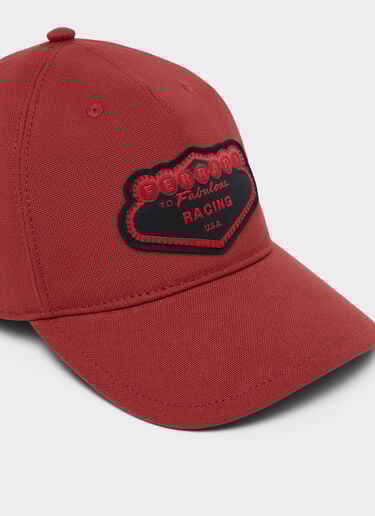 Ferrari 棉质棒球帽 玫瑰红 51167f