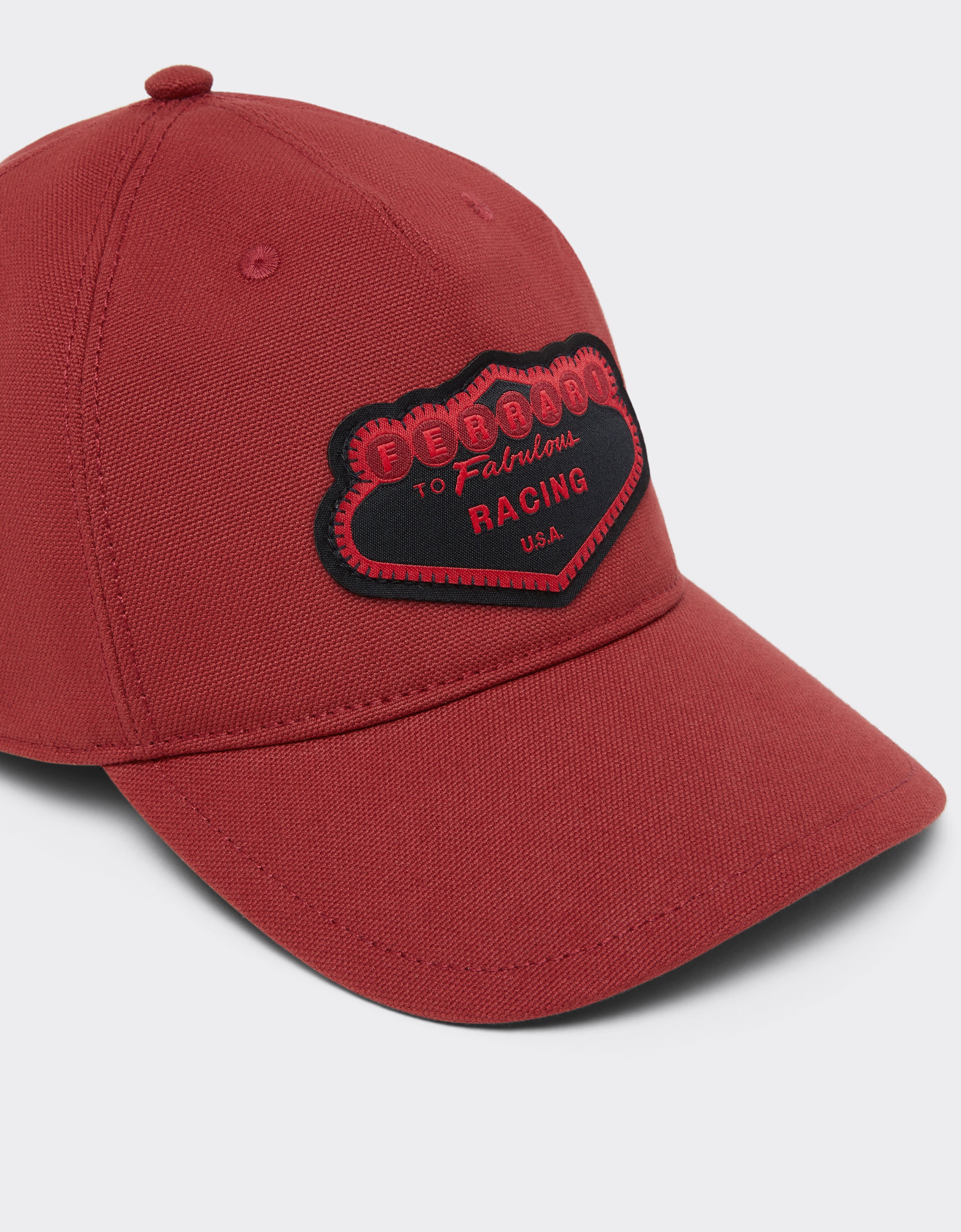 Ferrari 棉质棒球帽 玫瑰红 51167f