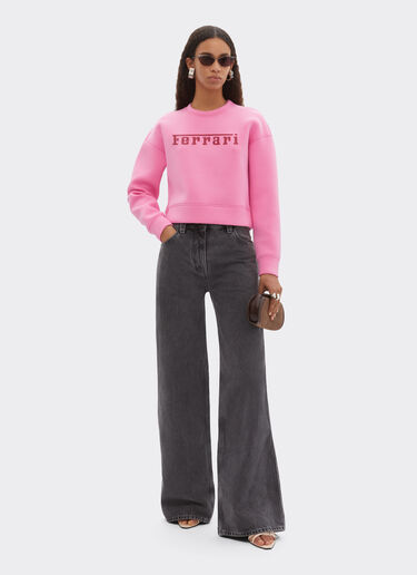 Ferrari Scuba jersey sweatshirt with Ferrari logo print Ingrid 51085f