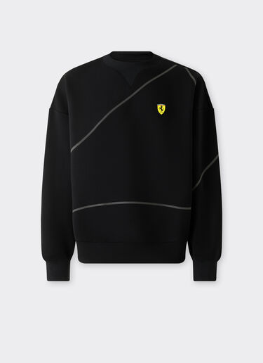  Long-sleeve Scuba fabric shirt Nero SJMSW0082JCO0025f