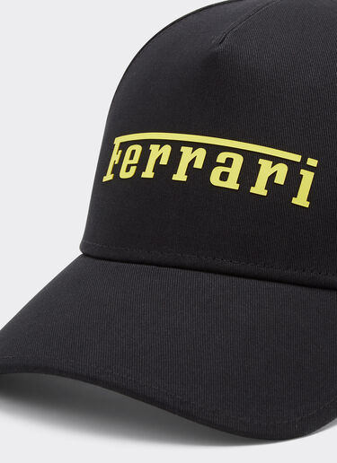 Ferrari 涂层徽标棒球帽 黑色 20403f