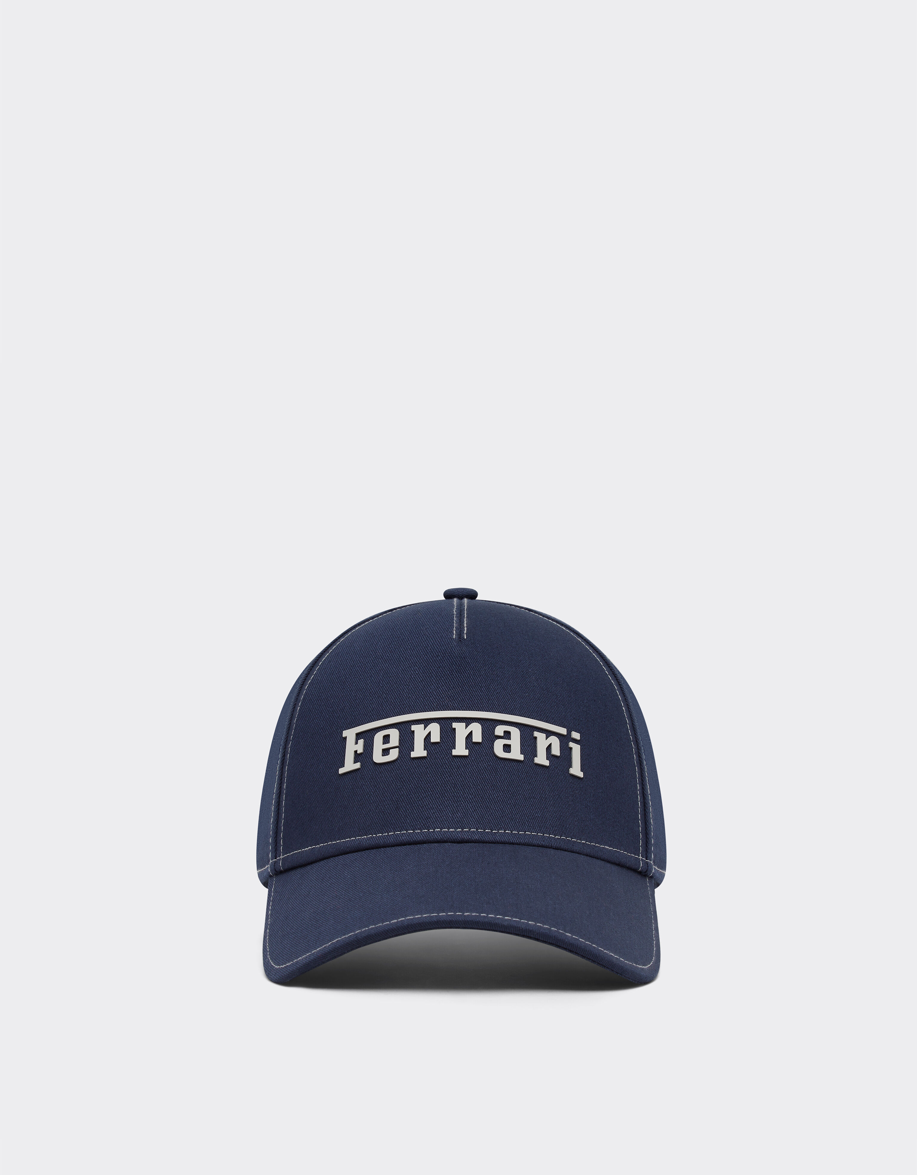 Ferrari Cotton cap with Ferrari logo Navy 20403f