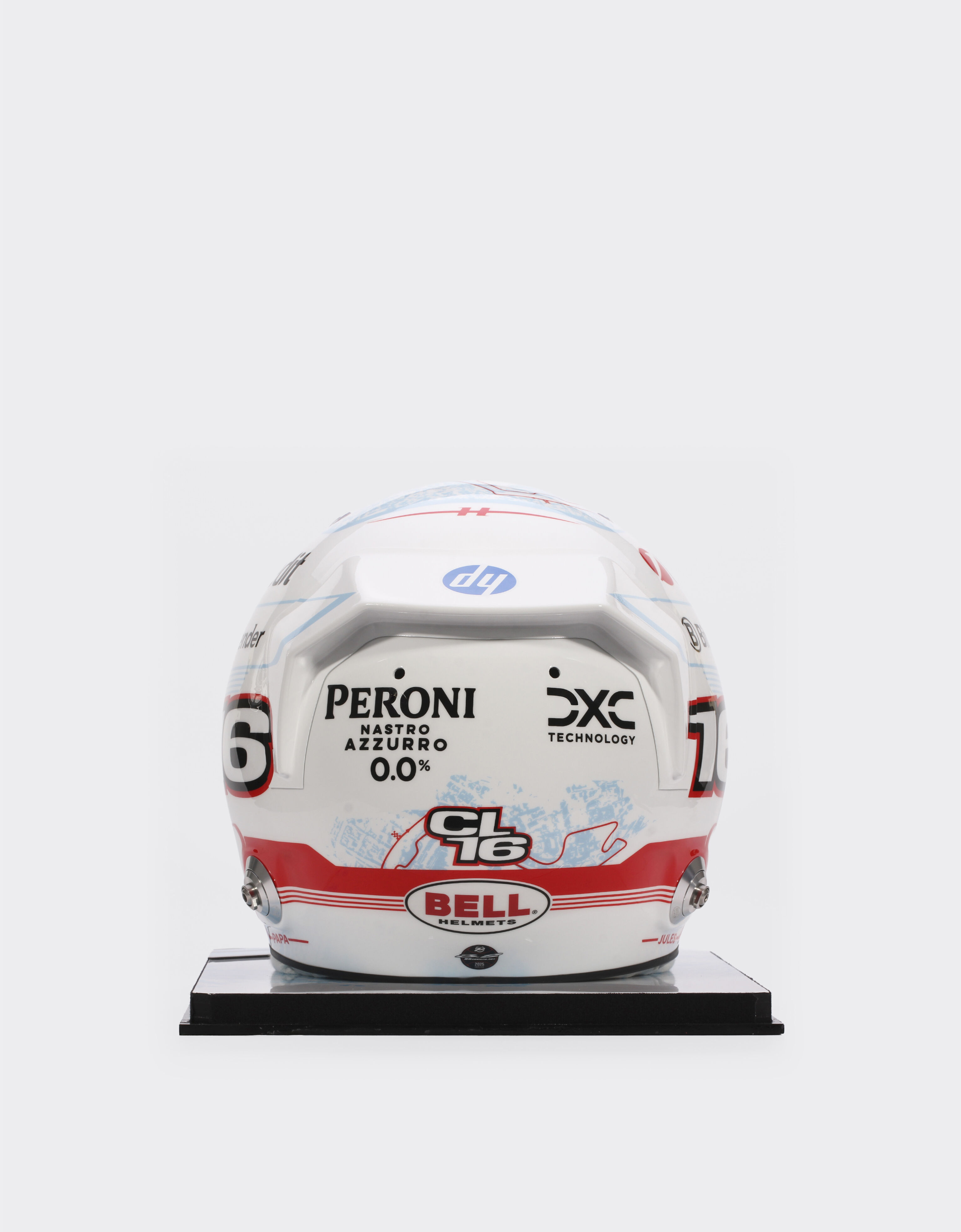 Ferrari 1:1比例 Charles Leclerc 摩纳哥2025特别版头盔 多色 LA07Af