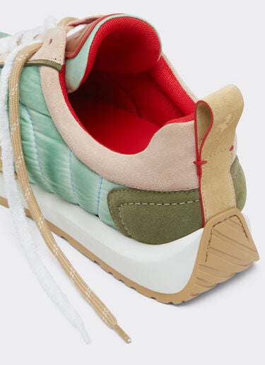 Ferrari 绒面革、纳帕皮革和尼龙训练鞋 Jute 50763f