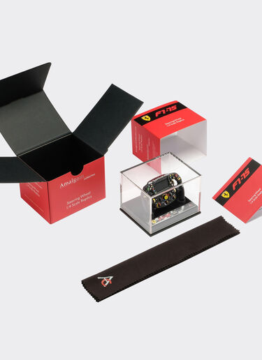 Ferrari F1-75 Steering Wheel 1:4 scale model Ferrari Ferrari F1-75 Steering Wheel 1:4 scale model 黑色 F0668f