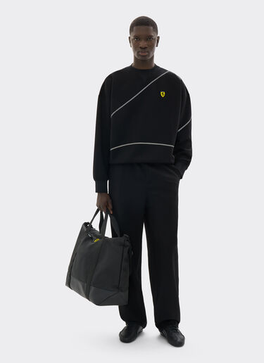  Scuba fabric joggers Nero SKMTR0001KWO0003f