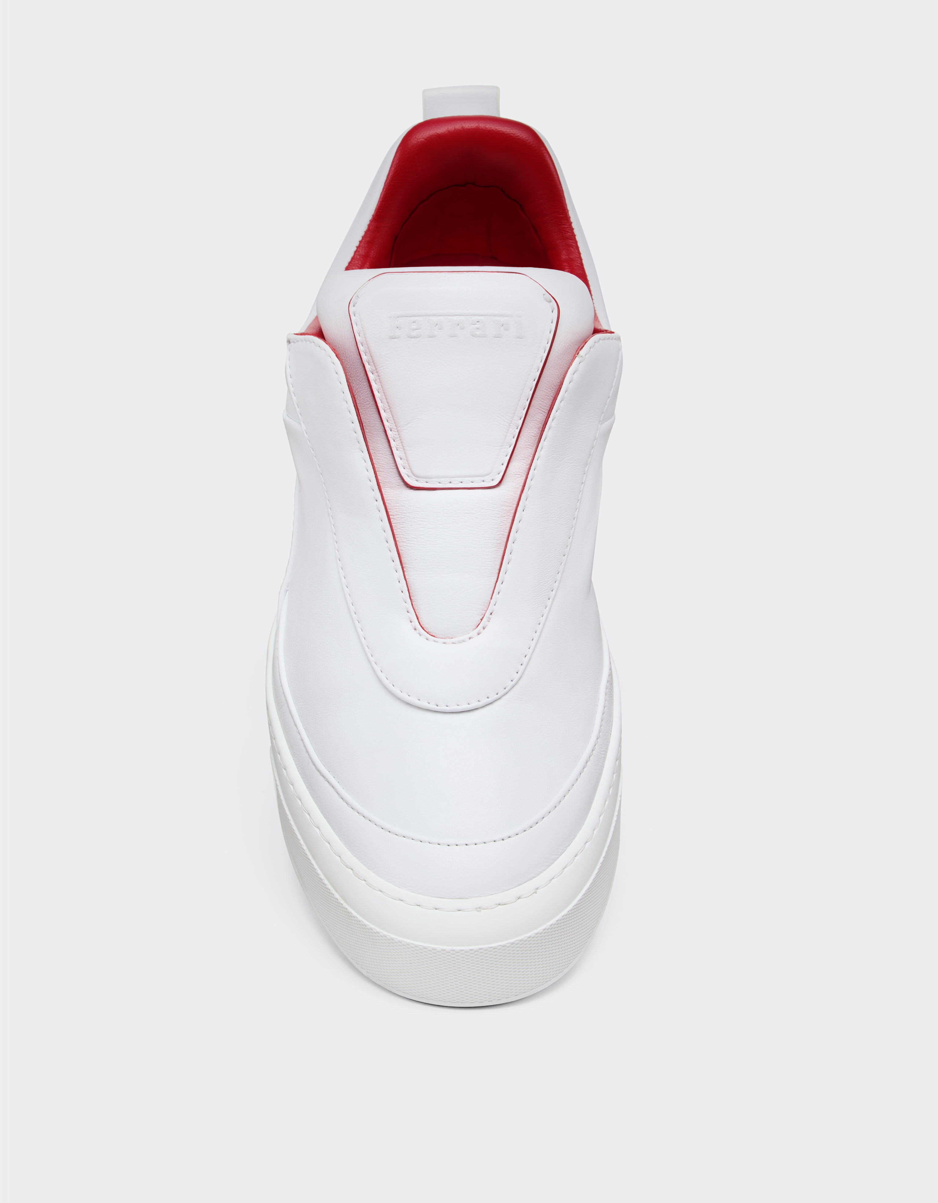 Ferrari Nappa leather slip-on sneaker Optical White 22744f