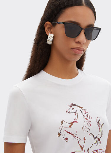 Ferrari Ferrari sunglasses in blackmetal with black crystal polarized lenses Black Matt LA0KXf