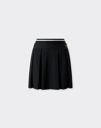  Technical piqué mini skirt Nero SKWTR0001KWO0003f