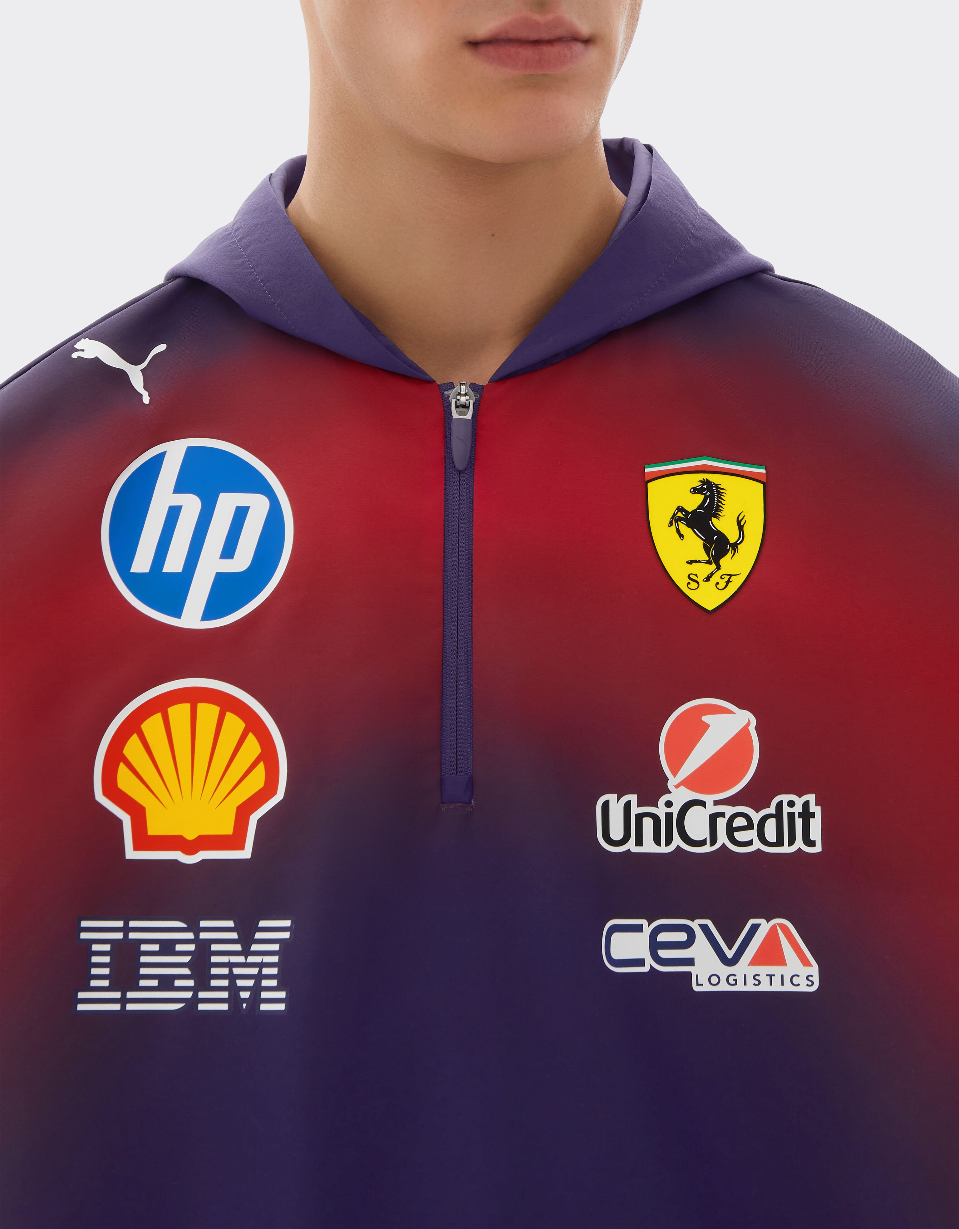 Puma Replica Hoodie for Scuderia Ferrari HP China 2026 Ferrari Puma Replica Hoodie for Scuderia Ferrari HP China 2026 Viola LA0GPf