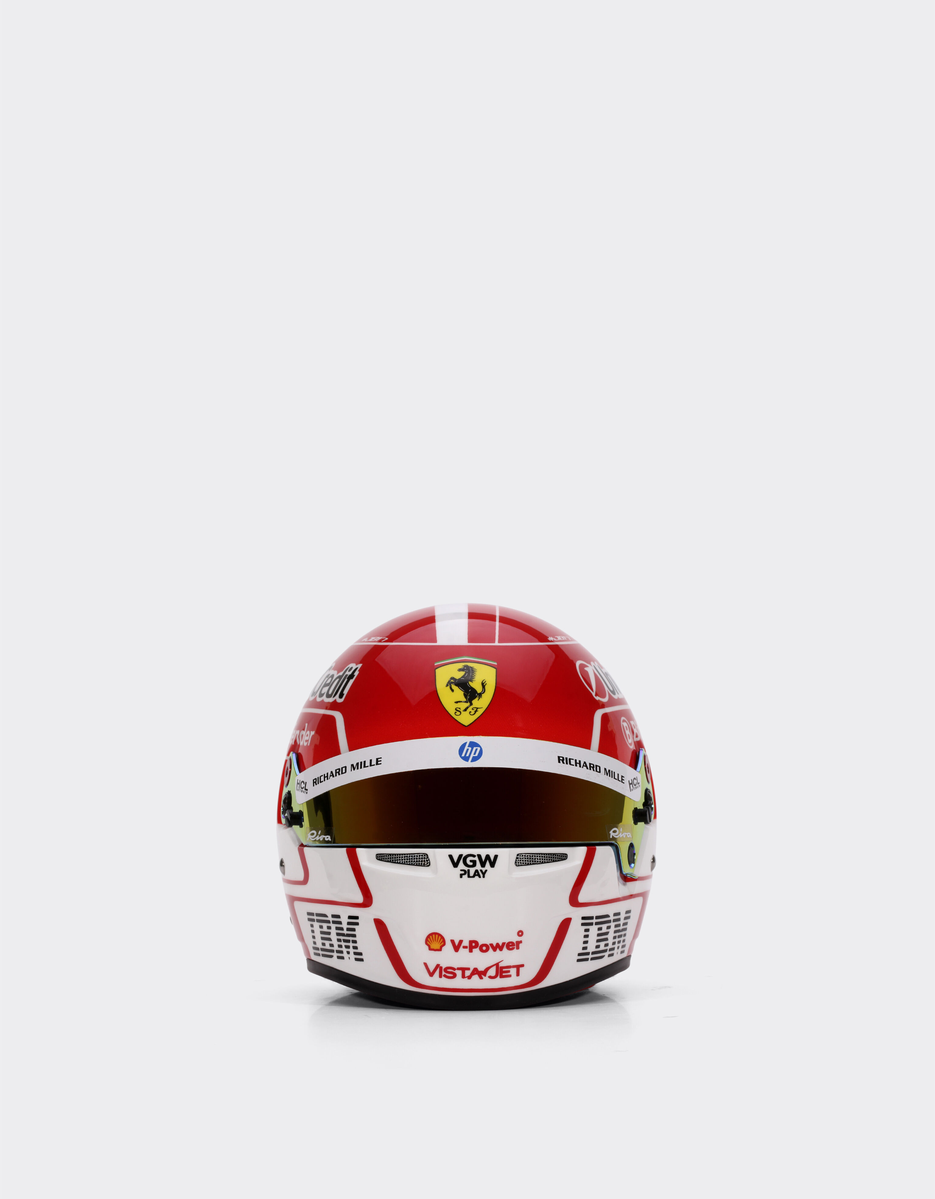 Ferrari 1:2比例2025 Charles Leclerc迷你头盔 多色 LA07Of