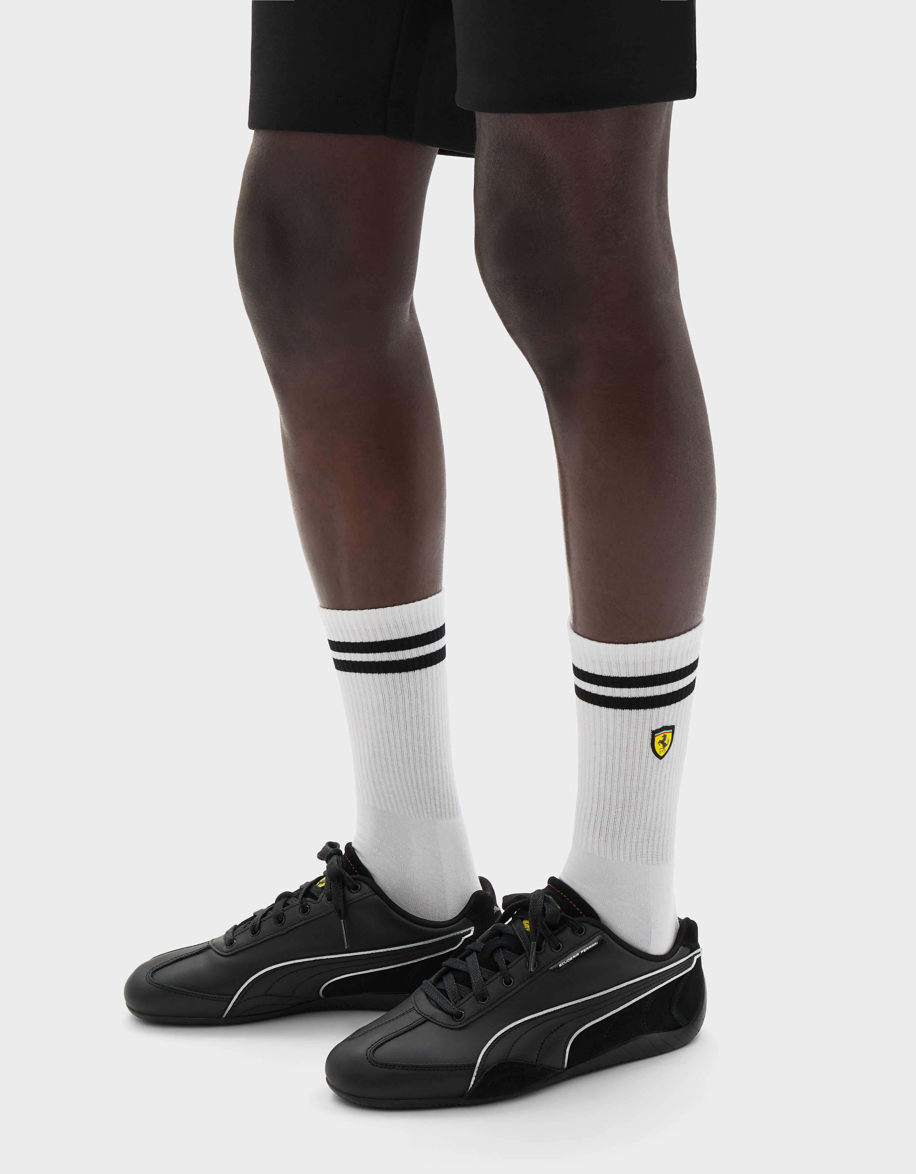  Terry cloth sock set with Ferrari Scudetto Rosso SANSO0003JCO0026f