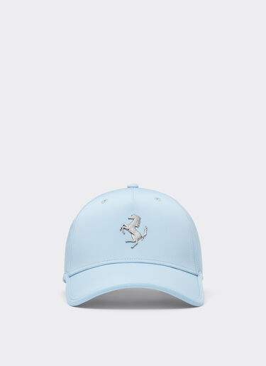 Baseball cap with metal prancing horse Ferrari Baseball cap with metal prancing horse Steel Blue 20815f
