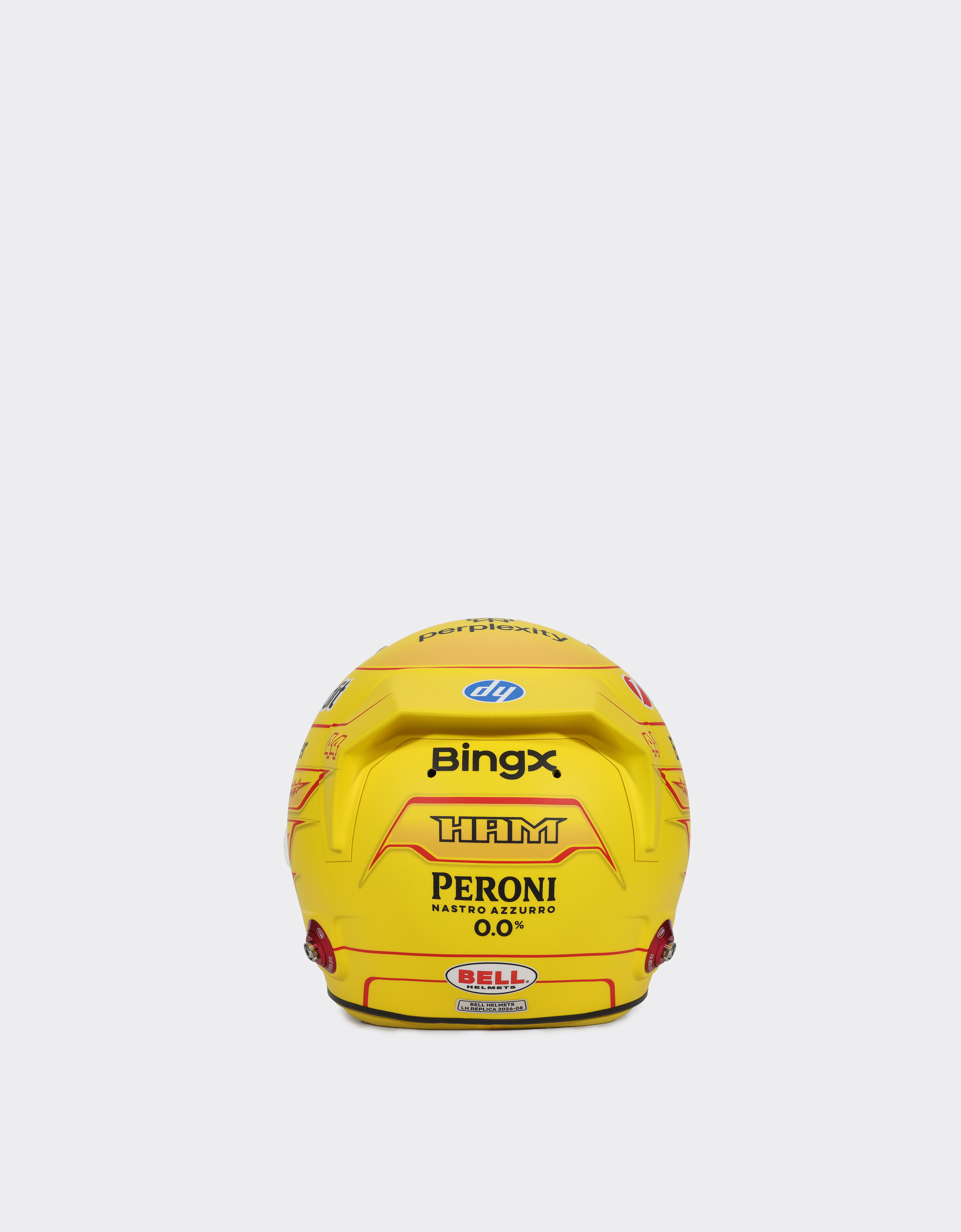 Ferrari Hamilton Replica 2026 Helmet in 1:1 scale Multicolore LA0IOf