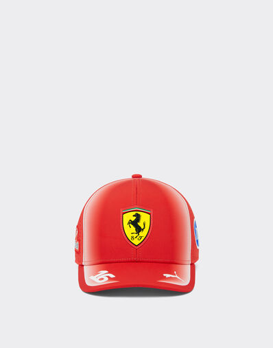Ferrari Leclerc Replica 2026 Puma Baseball Cap for Scuderia Ferrari HP Rosso LA0HOf