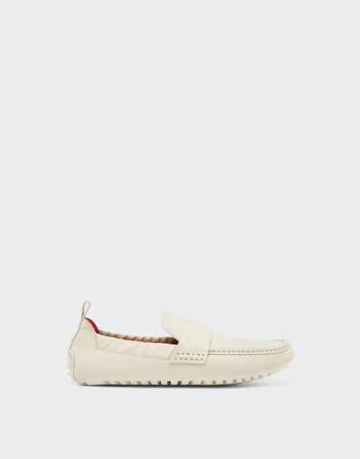 Ferrari Driver loafers in nubuck leather Maison Red 22362f