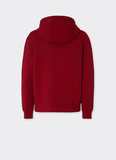 Ferrari 法拉利徽标印花 Scuba 潜水面料卫衣 Maison Red 51160f