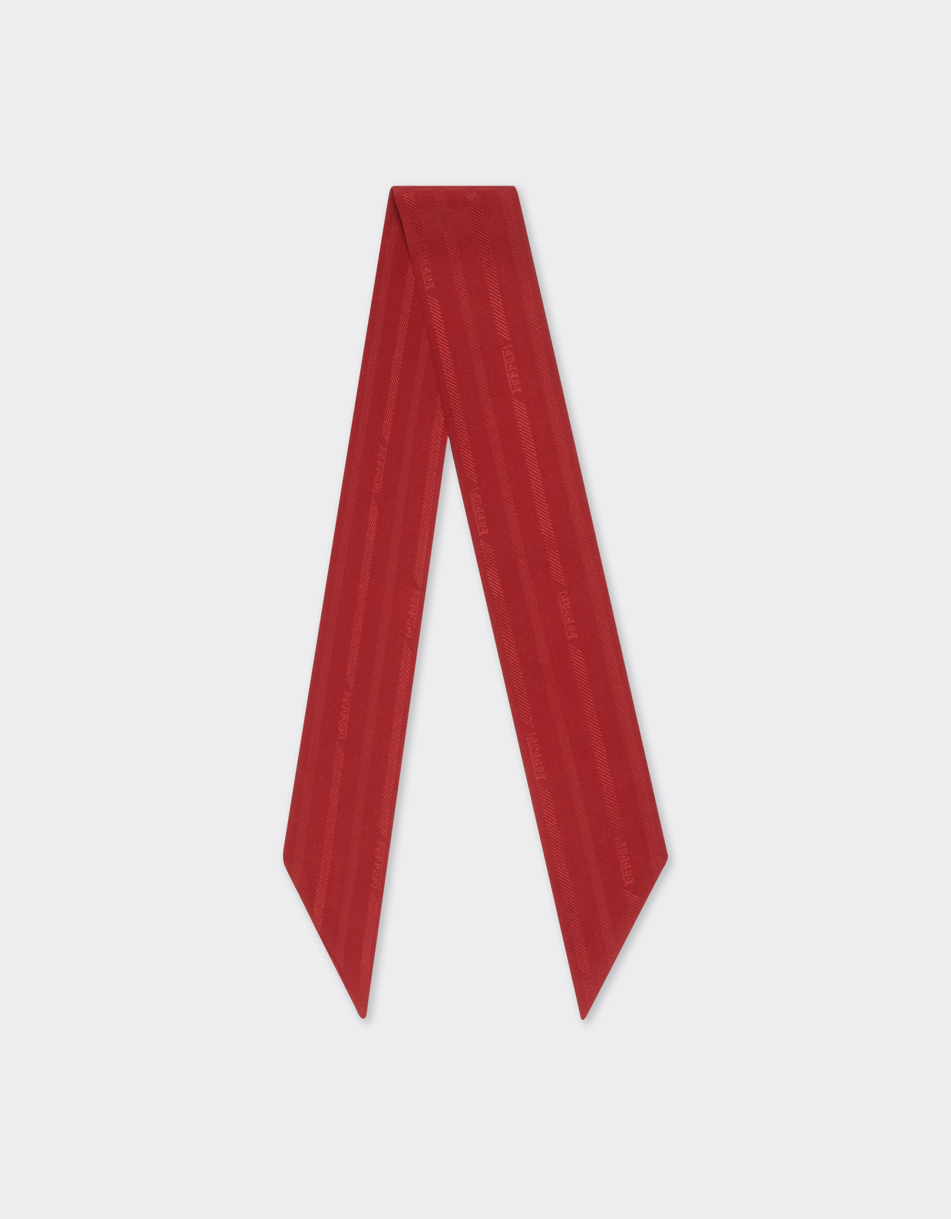 Mini shelley in silk twill Ferrari Mini shelley in silk twill Maison Red 50389f