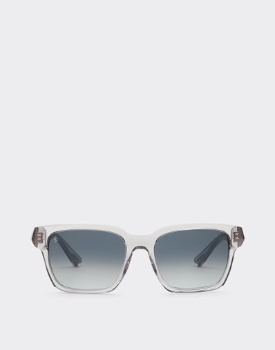 Ferrari Ferrari sunglasses in transparent grey acetate with grey gradient lens Maison Red 22362f