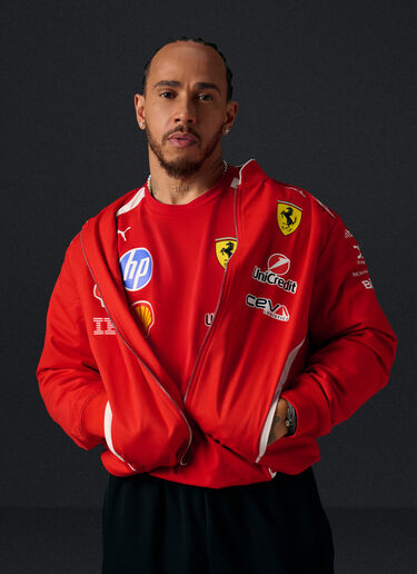 Replica Drivers Authentic 2026 Bomber Jacket Puma for Scuderia Ferrari HP Ferrari Replica Drivers Authentic 2026 Bomber Jacket Puma for Scuderia Ferrari HP Red LA0H1f