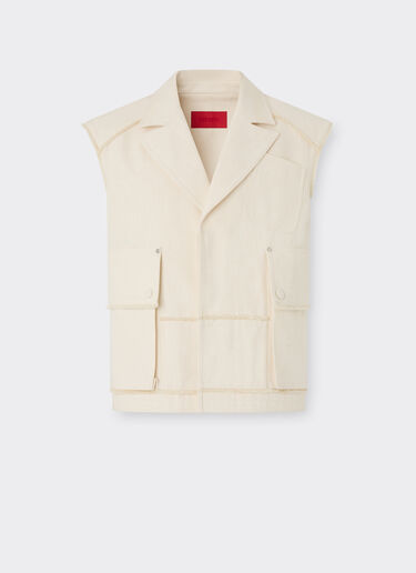 马菲莱棉质马甲 Ferrari 马菲莱棉质马甲 Avorio 50953f