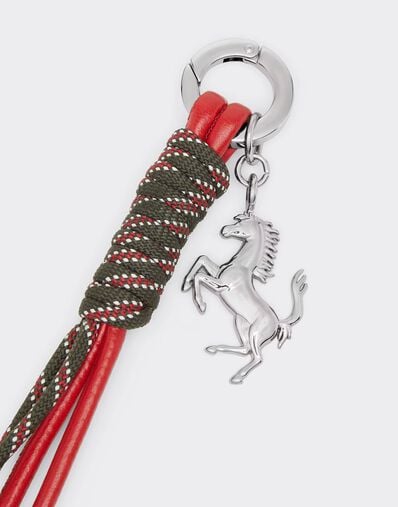 Ferrari Ferrari leather keyring for the 2026 Monaco Grand Prix Caffè CPNKH0014YL00027f