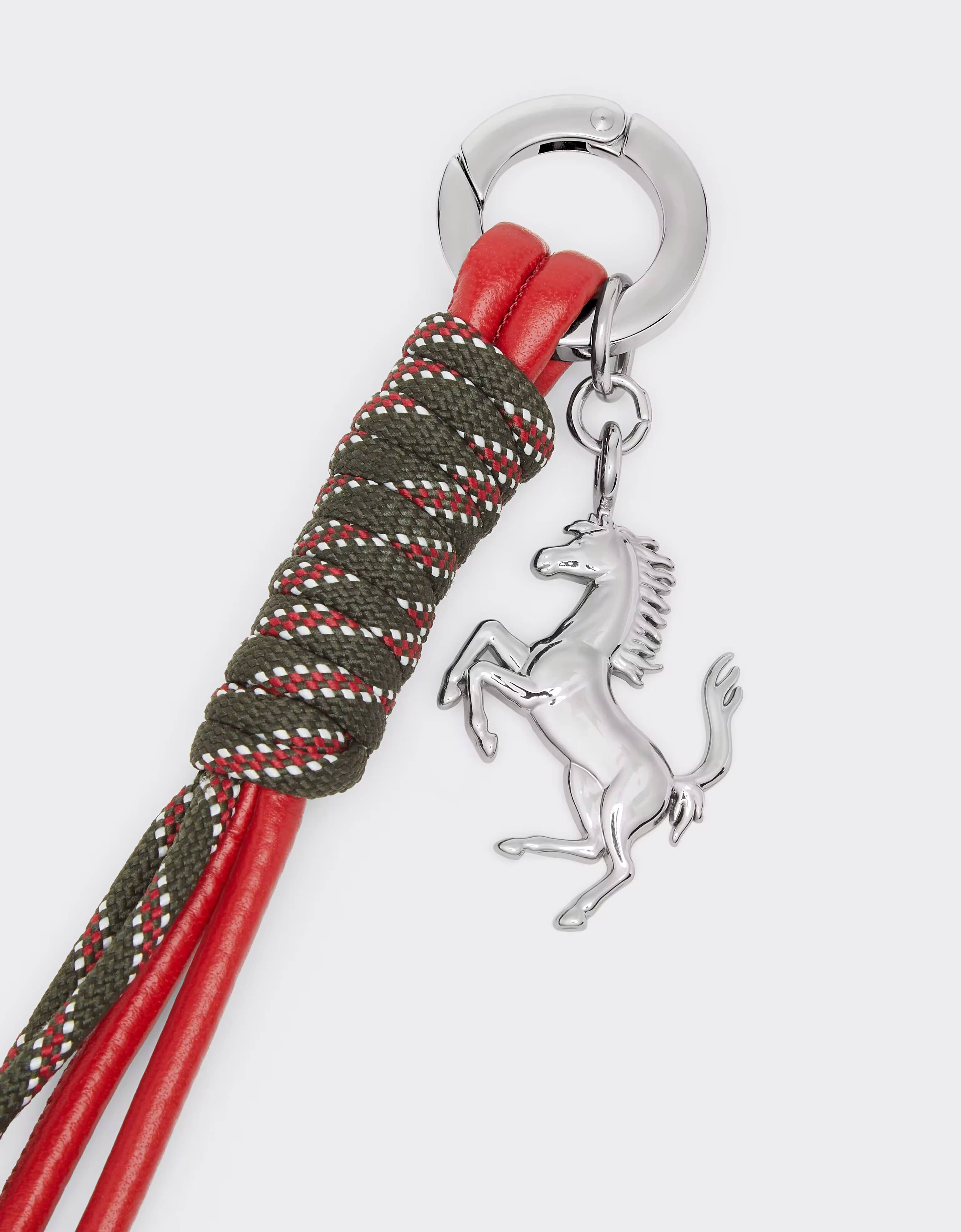 Ferrari Porte-clés Ferrari en cuir pour le GP de Monaco 2026 Caffè CPNKH0014YL00027f