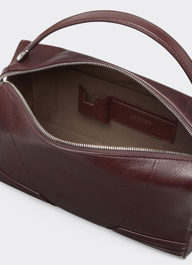 Ferrari GT Soft Bag in Garnet Leather Ferrari Ferrari GT Soft Bag in Garnet Leather Red brown CBWSB0002YL00071f