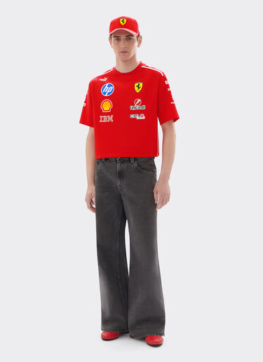 Ferrari Ferrari Replica T-Shirt for the 2026 Monza Grand Prix Rosso LJ0TH1145EXT0001f