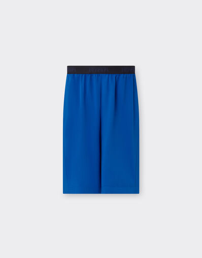 Ferrari Short trousers in cotton gabardine Light Denim 22190f