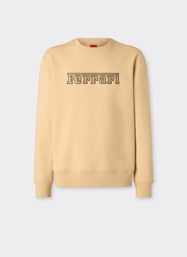 Ferrari 法拉利拼饰棉质卫衣 Jute 50834f