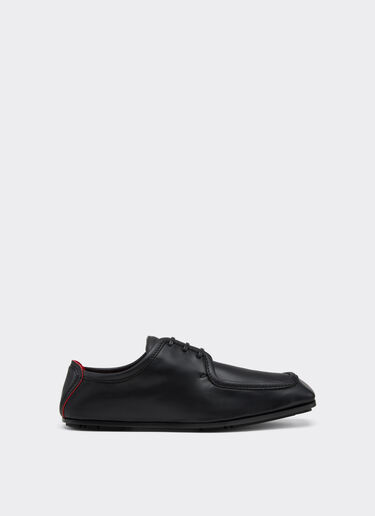 Leather derby shoe Ferrari Leather derby shoe Black 22741f