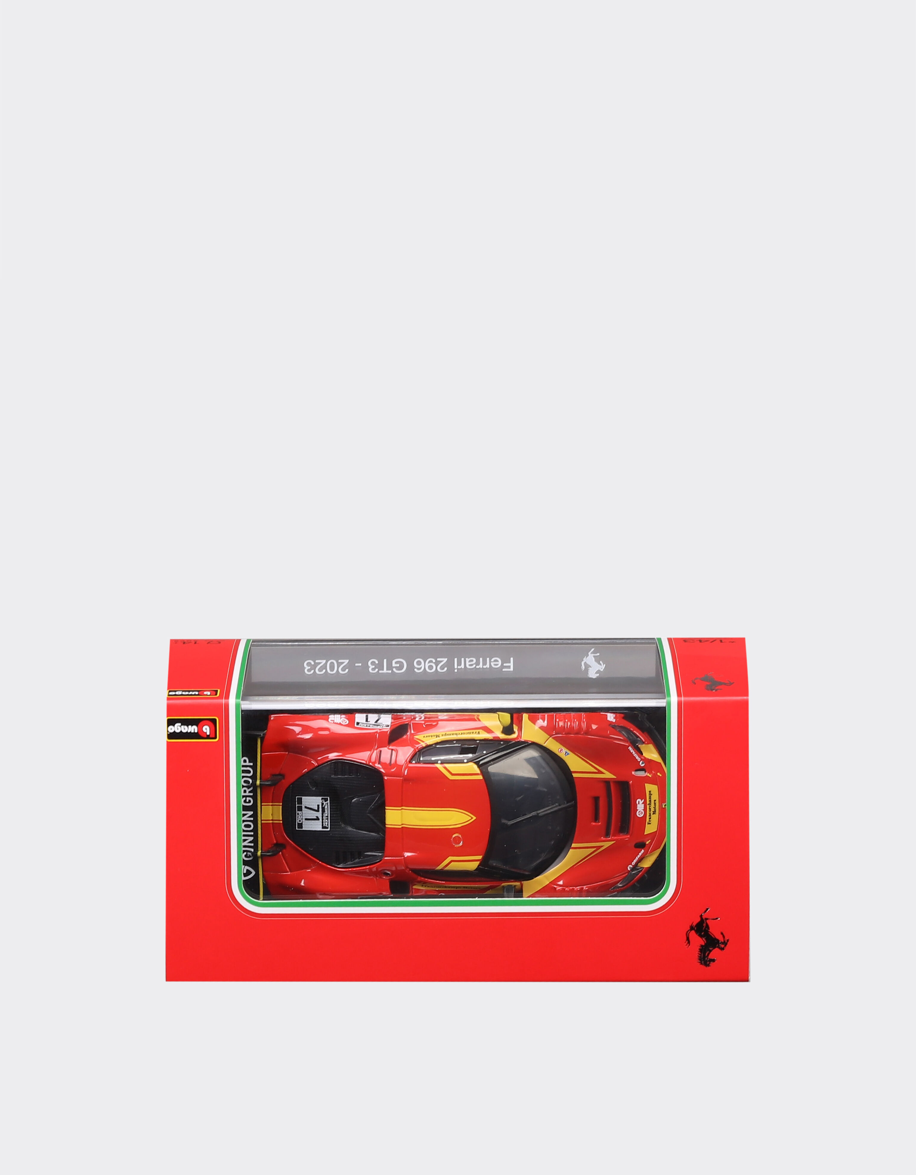 Ferrari 1:43 Scale Ferrari 296 GT3 Model Rosso LO0R0045EXT0001f