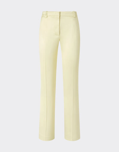 Ferrari Stretch satin trousers Iris Yellow 49933f