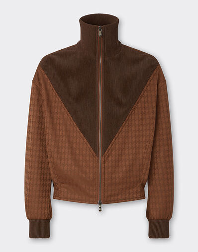 Ferrari Q-Cycle® 棉质斜纹布飞行员夹克 Espresso 22605f