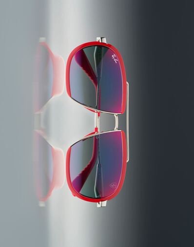 Ferrari Ray-Ban for Scuderia Ferrari 499P Hypercar Limited Edition Silver LA0JCf