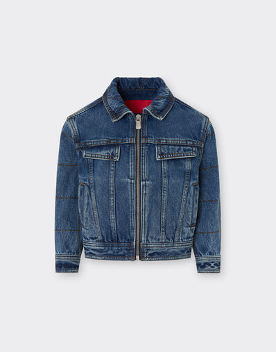 Ferrari 丹宁夹克 Denim 50144fK