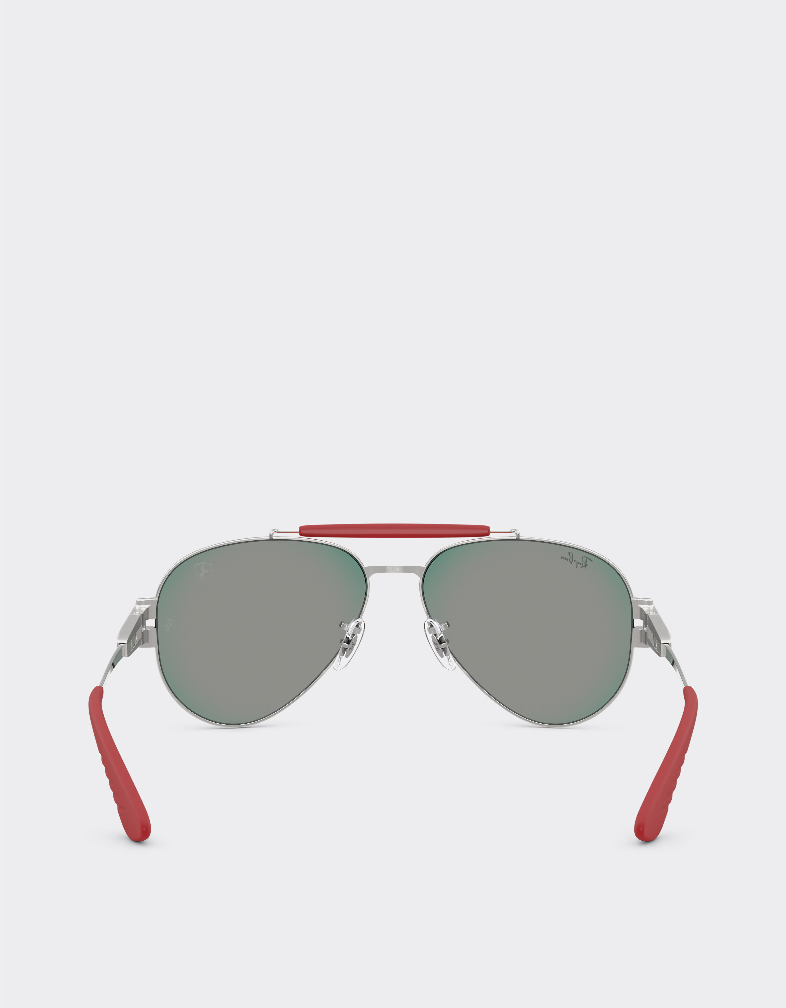 Ferrari Ray-Ban for Scuderia Ferrari RB3762M Hypercar 银色 LA017f