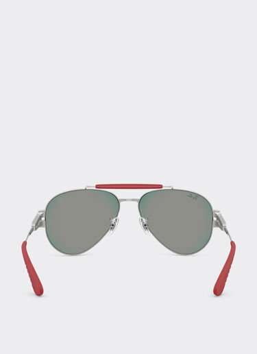 Ray-Ban for Scuderia Ferrari RB3762M Hypercar Ferrari Ray-Ban for Scuderia Ferrari RB3762M Hypercar 银色 LA017f